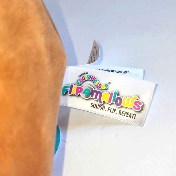 Dawn 🔄 Winston 🦉🦌Large FlipA Mallow Original Squishmallow by Kelly Toy☆》NWT《☆ - Picture 4 of 7